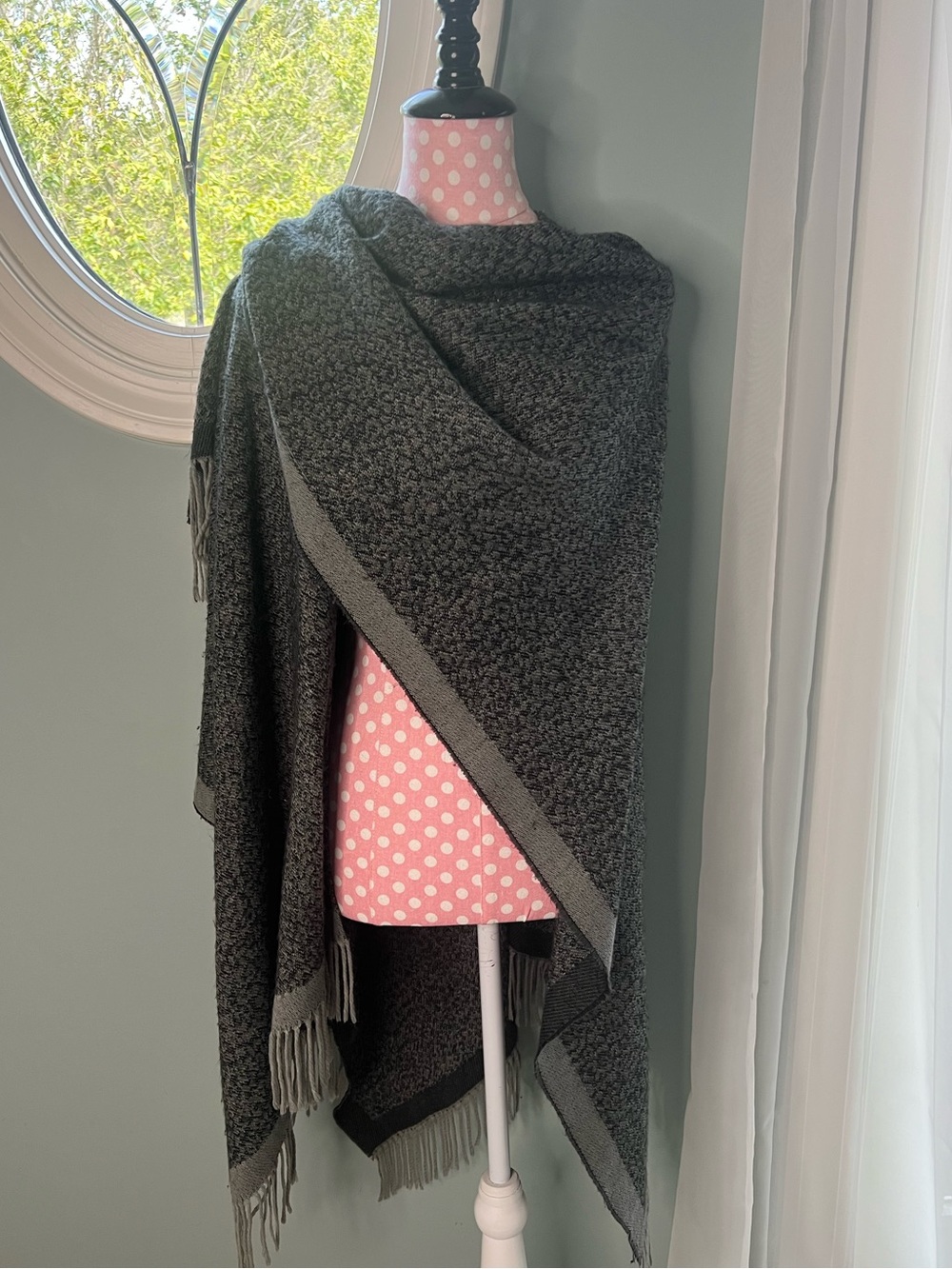 Coldwater Creek Marled Wrap Shawl